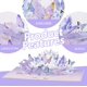 thumbnail image 4 of Tarjeta de felicitación Joyvine 3D Pop-up con mariposa morada, 4 of 8