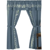 Juego De Cortinas Para Ventana Achim Fairfield, Filtro De Luz, 140 X 213 Cm