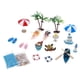 thumbnail image 5 of 15x 1/12 Dollhouse Beach Kits Set Boat Life Scene Natación Decoración, 5 of 5
