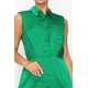thumbnail image 4 of Vestido Camisero Plisado Con Botones, 4 of 5