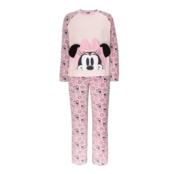 Pijama Polar Minnie Mujer S