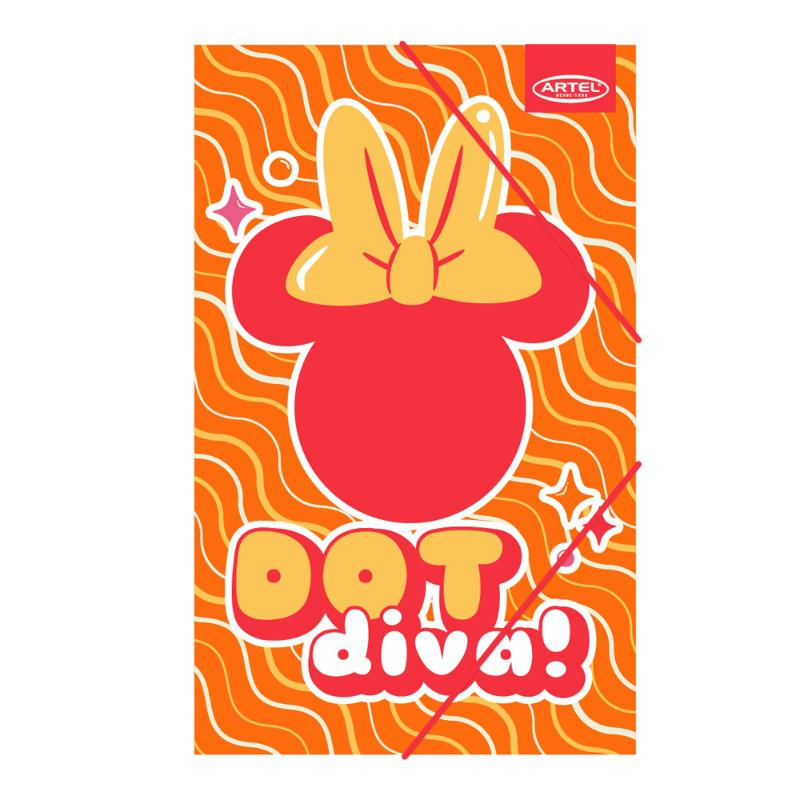 Carpeta C/elastico Minnie Artel / Producto Surtido