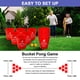 thumbnail image 4 of Set de juego al aire libre Aivalas Yard Pong con 12 cubos y 4 pelotas, 4 of 7