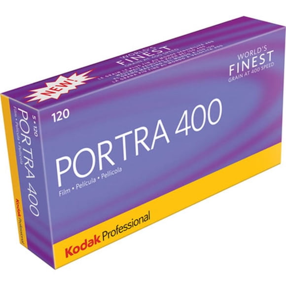 Película KODAK Portra 400 Professional ISO 400, 120 propack x5