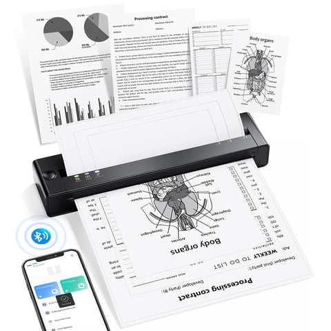 Impresora Portátil Tattmuse Inalámbrica Bluetooth Para