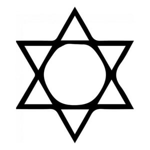 Rienda Libre Graphics - Decomural Star Of David Religious Pack Ws-33260