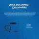 thumbnail image 4 of Cable Adaptador De Usb c A Qd Compatible Con Cualquier Auricular Plantronics O Poly Con Descoión Rápida (qd) Incluye Control De Volumen En Línea Y Función De Silencio, 4 of 5