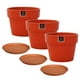 thumbnail image 2 of Set de 3 Maceta Greta 16cm Tomate y sus platos, 2 of 3