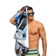 thumbnail image 5 of Astro Bot Toalla de playa de secado rápido con diseño temático, regalo para mujeres y niñas, ideal para cumpleaños, fans, amantes de la música, uso en la playa o al aire libre, 78 × 150 cm, 5 of 6