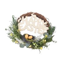 Magideal - 27X29Cm Guirnaldas De Pascua Adornos De Decoración Atmósfera Festiva Suministros Accesorios Accesorios Para Fotografía Hojas De Plástico Para