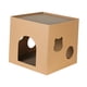 thumbnail image 3 of Caja Para Gatos Cama Para Gatos Caja De Cartón Corrugado Para Gatos Para Interiores Animales Peque?os Conejo Marrón S, 3 of 3