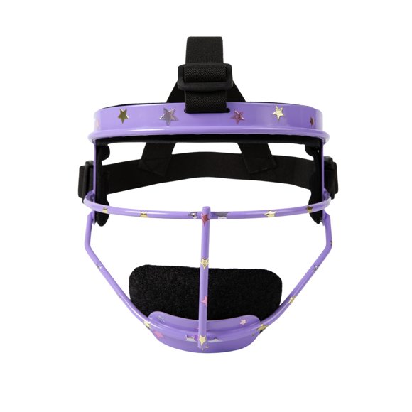 Máscara facial RIP-IT Lavanda Estelar para softbol de niña