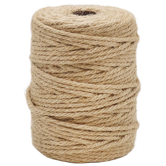 Cuerda de yute Vivifying 50 m 4 mm color marrón natural