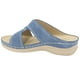 thumbnail image 2 of Sandalia Chalada Mujer Kon-16 Azul Casual, 2 of 7