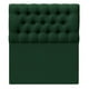 thumbnail image 3 of Cama Plaza y Media Verde Botella Capitoné  + Colchon Mery Desing, 3 of 4
