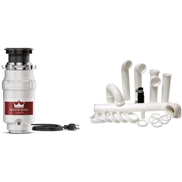Triturador de Residuos Waste King L-111 de 1/3 HP con Kit y Cable