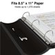 thumbnail image 4 of Binder Staples Better Heavy-Duty View, 5 pulgadas y 1000 hojas, 4 of 8