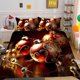 thumbnail image 1 of Christmas Eve Gifts Kids Decor Quilt Duvet Cover Set Doona Cover3-Piece Bedding Set, 1 of 5