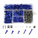 thumbnail image 5 of 177x CNC Aleación M6 M5 Carenado Pernos Kit Carrocería Tornillos Tuerca Para Honda Azul, 5 of 5