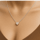 thumbnail image 4 of Cadena Plata 925 Corazón con Circón, 4 of 4