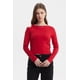 thumbnail image 1 of Polera Mujer Nudo Hombro Rojo, 1 of 4