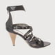 thumbnail image 4 of Sandalia Negro Vía Franca, 4 of 5