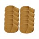 thumbnail image 4 of 10x Fundas Para Palos De Golf Cuero De Pu Regalo De Golfista Juego De Fundas Duraderas Para Hierro De Golf S Marrón, 4 of 5