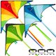 thumbnail image 1 of Kite JOYIN Large Delta verde, azul y multicolor para niños, 1 of 7