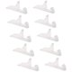 thumbnail image 1 of 10 piezas soportes de caballete placa de plato marco de foto marco titular de estante clear_s, 1 of 5