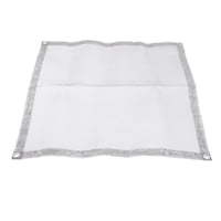 Magideal - Fogata Portátil Para Exteriores, Chimenea De Material Acero Inoxidable, Malla De Carbón, Pícnic, Hogueras, Quema De Para Viajes, Camping Y Patio Trasero 55X55Cm