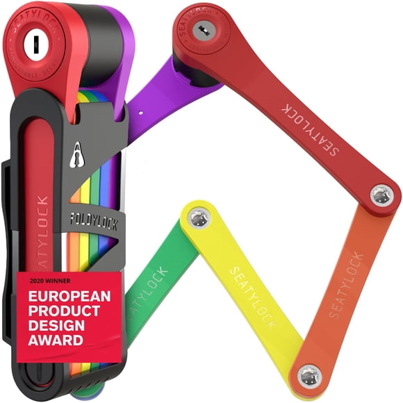 Candado Para Bicicleta Foldylock Ligero Y De Alta Seguridad