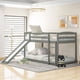 thumbnail image 1 of Cama doble sobre cama doble con deslizador convertible y escalera, 1 of 6