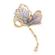 thumbnail image 1 of Broche De Mariposa, Insignia De Solapa De Aleación Moderna Para Ropa, Suéter, Cheongsam, 1 of 5