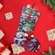 thumbnail image 4 of Spidey y sus Sorprendentes Amigos Tema: Calcetines de Navidad, fino lino blanco para colgar en escaleras y chimenea, decoración navideña para el hogar, regalo de Navidad. 45cm × 32cm, 4 of 5