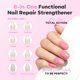 thumbnail image 2 of Modelones Nail Strengthener and Growth, Fall Pink Nail Polish, 2 of 3