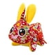 thumbnail image 1 of Lindo Año Nuevo Chino Conejo De Peluche De Juguete Conejito Muñeca Vacaciones Animales De Peluche 20 Cm Rojo Profundo, 1 of 3