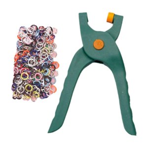 Bothyi - Botón A Presión Con Alicates De Presión, Herramienta Resistente Para Botones De Presión, Para Chaquetas, Bolsas De Costura, Hueco Multicolor