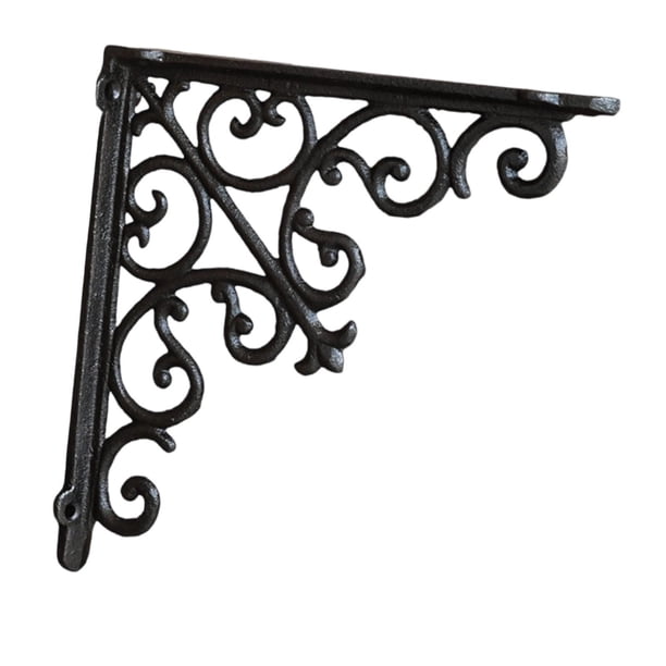 Soporte De Estante Decorativo Para El Hogar De Hierro Con Tornillos Soporte De Estante De Pared De Montaje En Pared L
