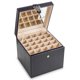 thumbnail image 2 of Organizador de Pendientes Glenor 23 × 23 × 18 cm Cuero PU Negro, 2 of 6