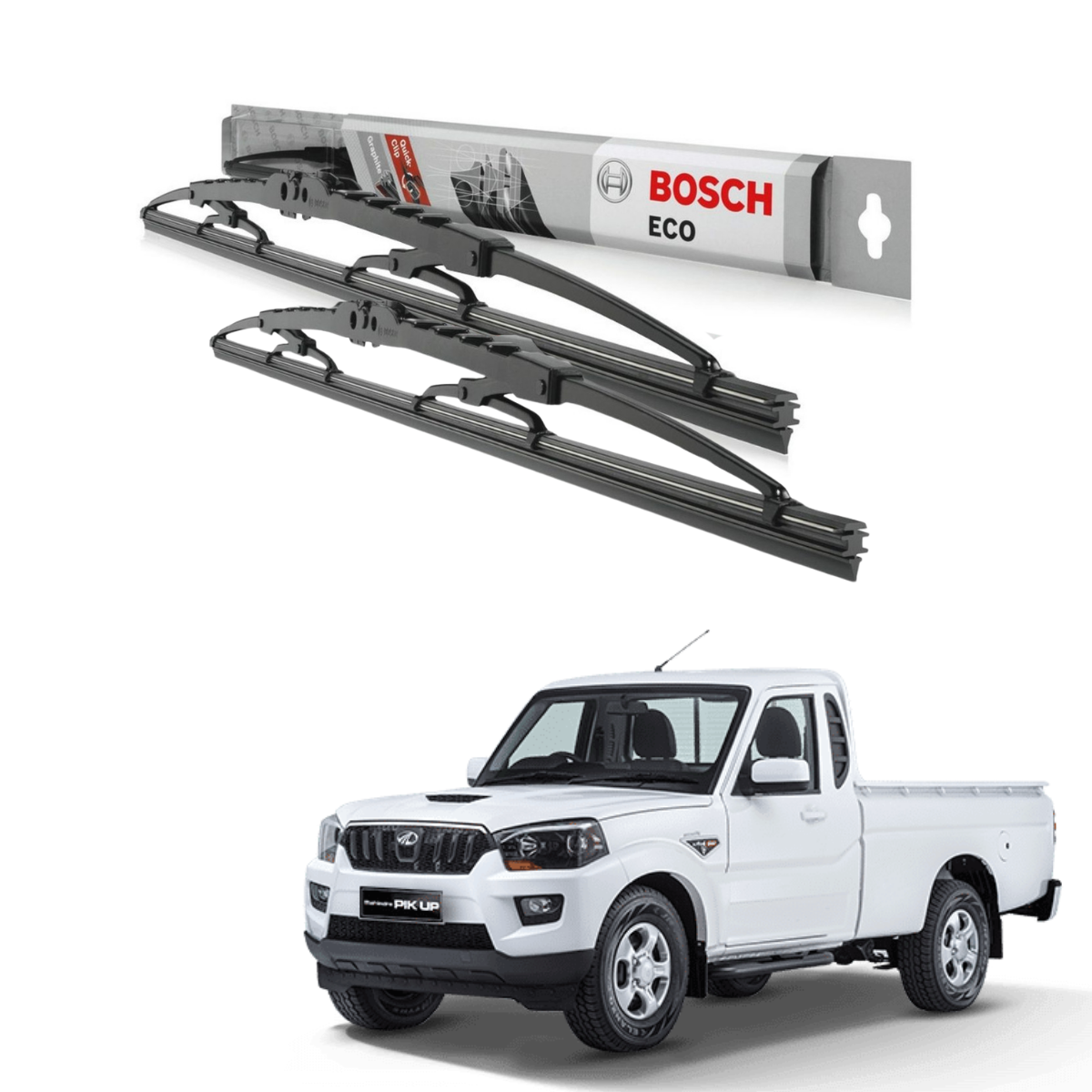 Plumillas Bosch Eco Para Mahindra Pik Up 2019-2025