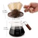thumbnail image 4 of Cafetera Lalord para verter sobre vidrio borosilicato de 600 ml, 4 of 6