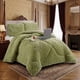 thumbnail image 3 of Cobertor Sherpa Texturizado Rb 2 Plazas Verde, 3 of 4
