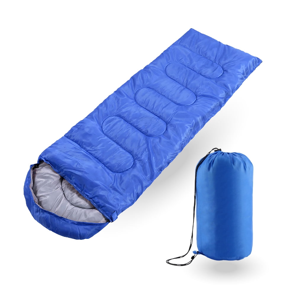 Pwrfitness - Saco De Dormir Expandible 2 En 1 Azul 148x202 Cm