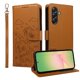 thumbnail image 1 of Funda Cartera para Samsung Galaxy A56 5G Perro Cachorro Grabado con Tarjetas Soporte Correa Marrón, 1 of 6