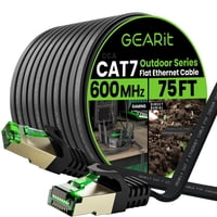 Cable Ethernet Gearit Cat7 23 M Exterior Plano Blindado