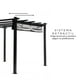 thumbnail image 4 of Pérgola Retráctil Gris Relan Tipo Romana Gazebo Toldo 3x3, 4 of 8
