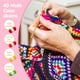 thumbnail image 5 of Kit De Hilo De Ganchillo 48 Unidades 1280 M 40 Colores Acrílico, 5 of 8