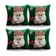 thumbnail image 2 of Set De 4 Fundas De Cojin Para Navidad 3d B9, 2 of 3