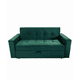thumbnail image 2 of Sofa Cama Novus Tres Posiciones Verde Felpa, 2 of 3