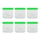 thumbnail image 1 of Bolsas reutilizables para almacenar alimentos, 6 unidades, bolsas reutilizables para congelador, 1 of 5